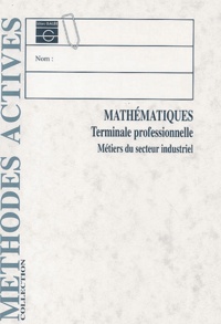  Collectif - Mathématiques Terminale professionnelle Métiers du secteur industriel.