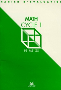  Collectif - Maths Cycle 1 Ps-Ms-Gs. Cahier D'Evaluation.