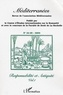  Collectif - Méditerranées N° 34-35/2003 : Responsabilité et Antiquité - Volume 1.