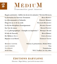  Collectif et Régis Debray - Médium n°2, janvier-mars 2005.
