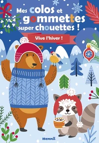Mes colos et gommettes super chouettes ! Vive l'hiver
