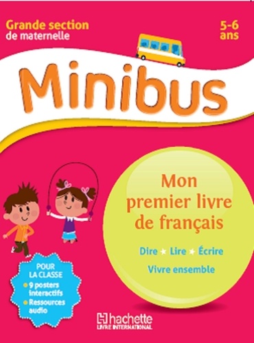  Collectif - Minibus mon premier livre de francais gs - Langue Maternelle GS.