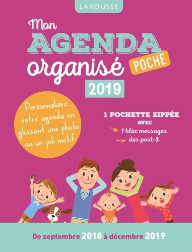  Collectif - Mon agenda organisé poche.