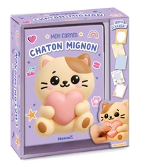 Mon carnet - Chaton mignon (Squishy)