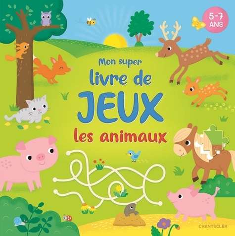  Collectif - Mon super livre de jeux - les animaux.