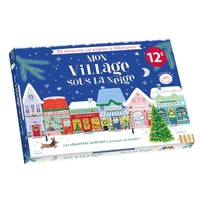 Mon village sous la neige - 25 maisons en papier a assembler