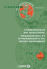 Mondes en développement 2019/2