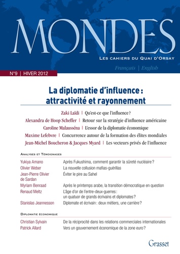 Mondes nº9 Les Cahiers du Quai d'Orsay