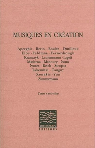 Musiques en création