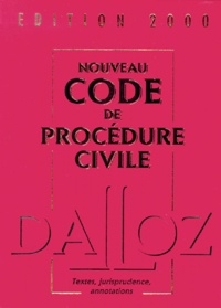  Collectif - Nouveau Code De Procedure Civile. 92eme Edition 2000.