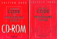  Collectif - Nouveau Code De Procedure Civile. 92eme Edition 2000, Avec Cd-Rom.