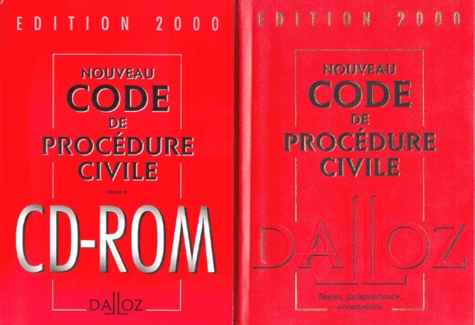  Collectif - Nouveau Code De Procedure Civile. 92eme Edition 2000, Avec Cd-Rom.