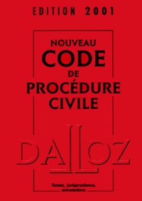  Collectif - Nouveau Code De Procedure Civile. 93eme Edition 2001.