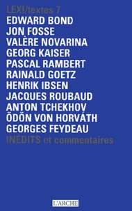 Lexi/textes Volume 7 : Théâtre National de la Colline Saison 2003-2004