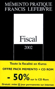  Collectif - Pack Fiscal 2002. Memento + Cd-Rom.