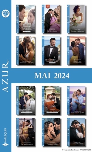 Pack mensuel Azur : 11 romans + 1 gratuit (Mai 2024)