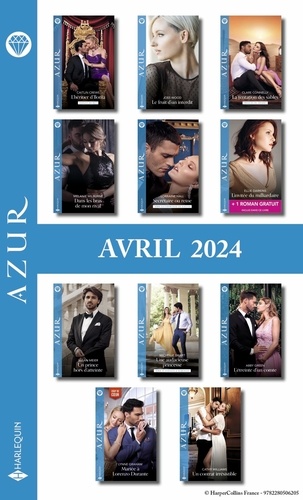 Pack mensuel Azur - 11 romans + 1 titre gratuit (Avril 2024)