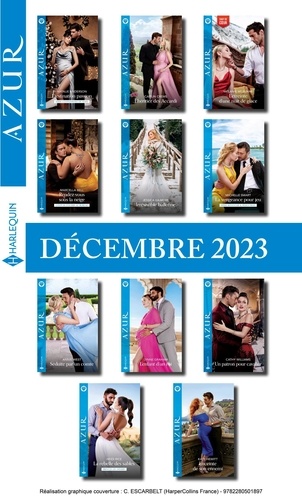 Pack mensuel Azur - 11 romans + 1 titre gratuit (Décembre 2023)
