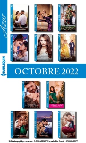 Pack mensuel Azur - 11 romans + 1 titre gratuit (Octobre 2022)