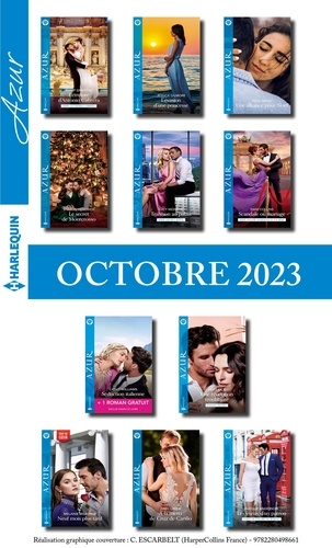 Pack mensuel Azur - 11 romans + 1 titre gratuit (Octobre 2023)