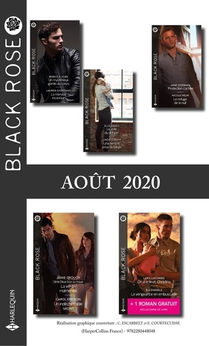 Pack mensuel Black Rose : 10 romans + 1 gratuit (Août 2020)