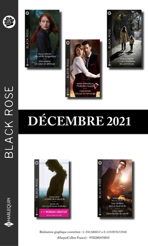 Pack mensuel Black Rose : 10 romans + 1 gratuit (Décembre 2021)