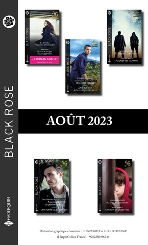 Pack mensuel Black Rose - 10 romans + 1 titre gratuit (Août 2023)