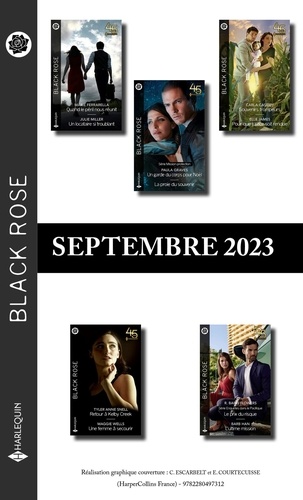 Pack mensuel Black Rose - 10 romans (Septembre 2023)