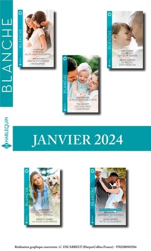Pack mensuel Blanche - 10 romans (Janvier 2024)