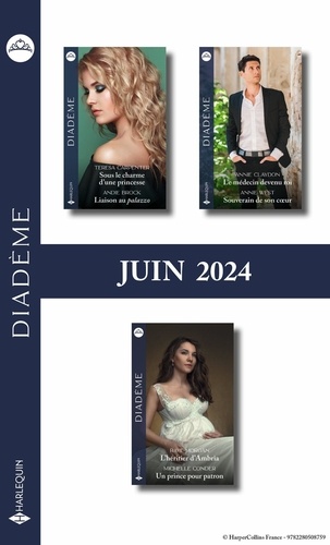 Pack mensuel Diadème - 6 romans (Juin 2024)