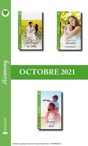 Pack mensuel Harmony : 3 romans (Octobre 2021)