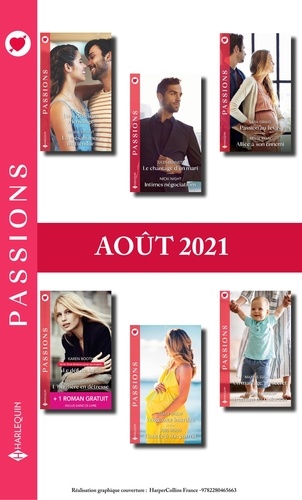 Pack mensuel Passions : 12 romans + 1 gratuit (Août 2021)