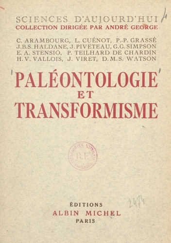 Paléontologie et transformisme