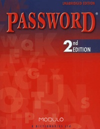  Collectif - Password. English Dictionary For Speakers Of French, 2nd Edition.
