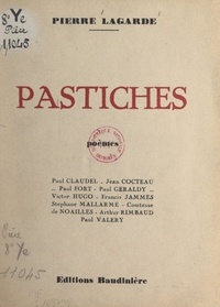  Collectif et Pierre Lagarde - Pastiches.