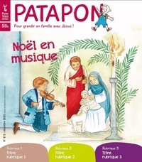  Collectif - Patapon décembre 2023 N°512 - Noël en musique.