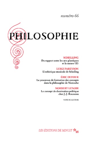  Collectif - Philosophie n° 66 juin 2000.