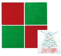 Plaques à traces - Noël