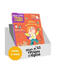 PLV comptoir 5 ex Mon p'tit Prions en Eglise