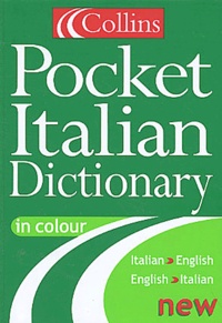  Collectif - Pocket Italian Dictionary In Colour Italian/English, English/Italian.