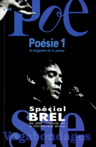 Poesie 1 / Vagabondages N° 24 Decembre 2000 : Jacques Brel Poete