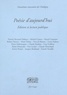  Collectif - Poésie d'aujourd'hui - Edition et lecture publique, 2es rencontres de Chédigny.