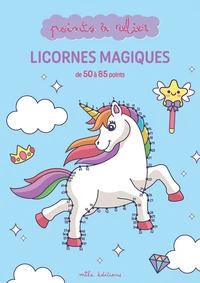 Points à relier - Licornes magiques