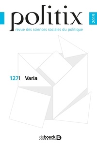  Collectif - Politix 2019/3 - 127 - Varia.