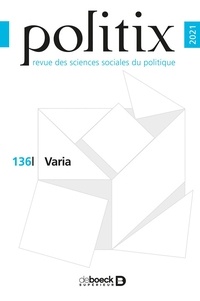  Collectif - Politix 2021/4 - 136 - Varia.