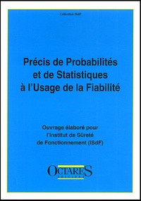  Collectif - Precis De Probabilites Et De Statistiques A L'Usage De La Fiabilite.