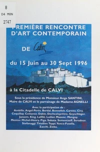 Première Rencontre d'art contemporain de Calvi