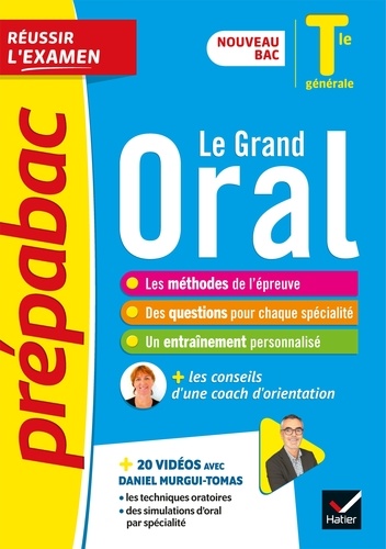 Prépabac Le Grand Oral Tle générale - Bac 2023. nouveau bac