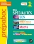  Collectif - Prépabac Mes spécialités Maths, SES, Histoire-géo 1re générale - nouveau programme de Première.