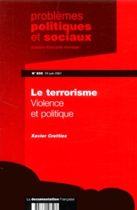  Collectif - Problemes Politiques Et Sociaux N° 859 Juin 2001 : Le Terrorisme, Violence Et Politique.